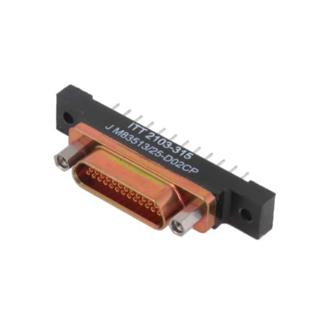 M83513/25-D02CP ITT Cannon, LLC  Ensembles de connecteurs D-Sub